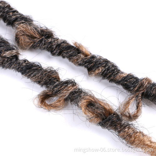 Popular water wave for passion twist hair long butterfly locs faux locs hair
